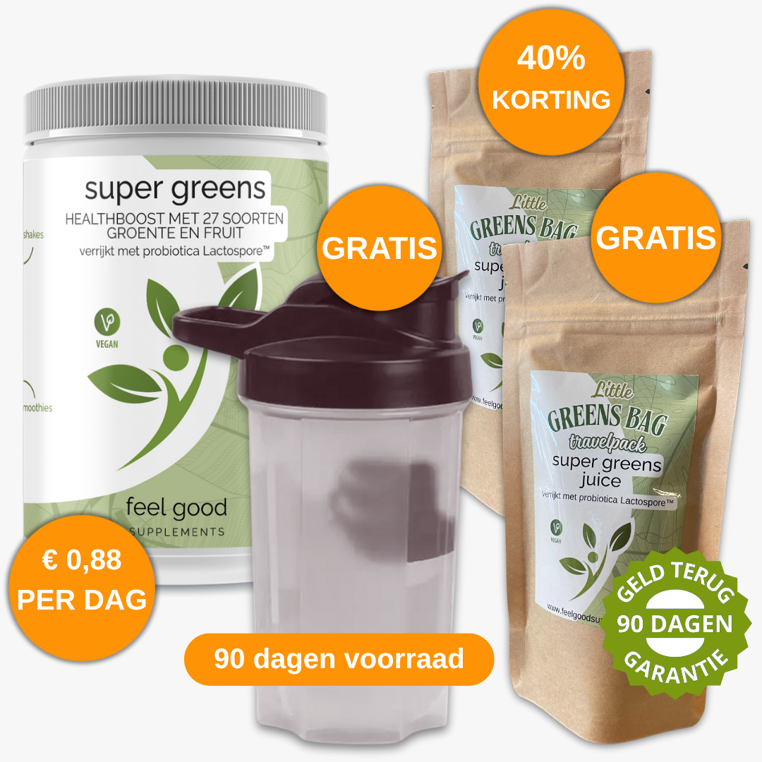 Super Greens Juice bonus bundel.