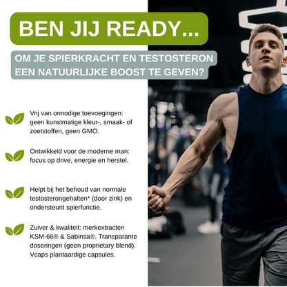 Manpower – Verhoogt de Testosteron binnen 30 dagen.