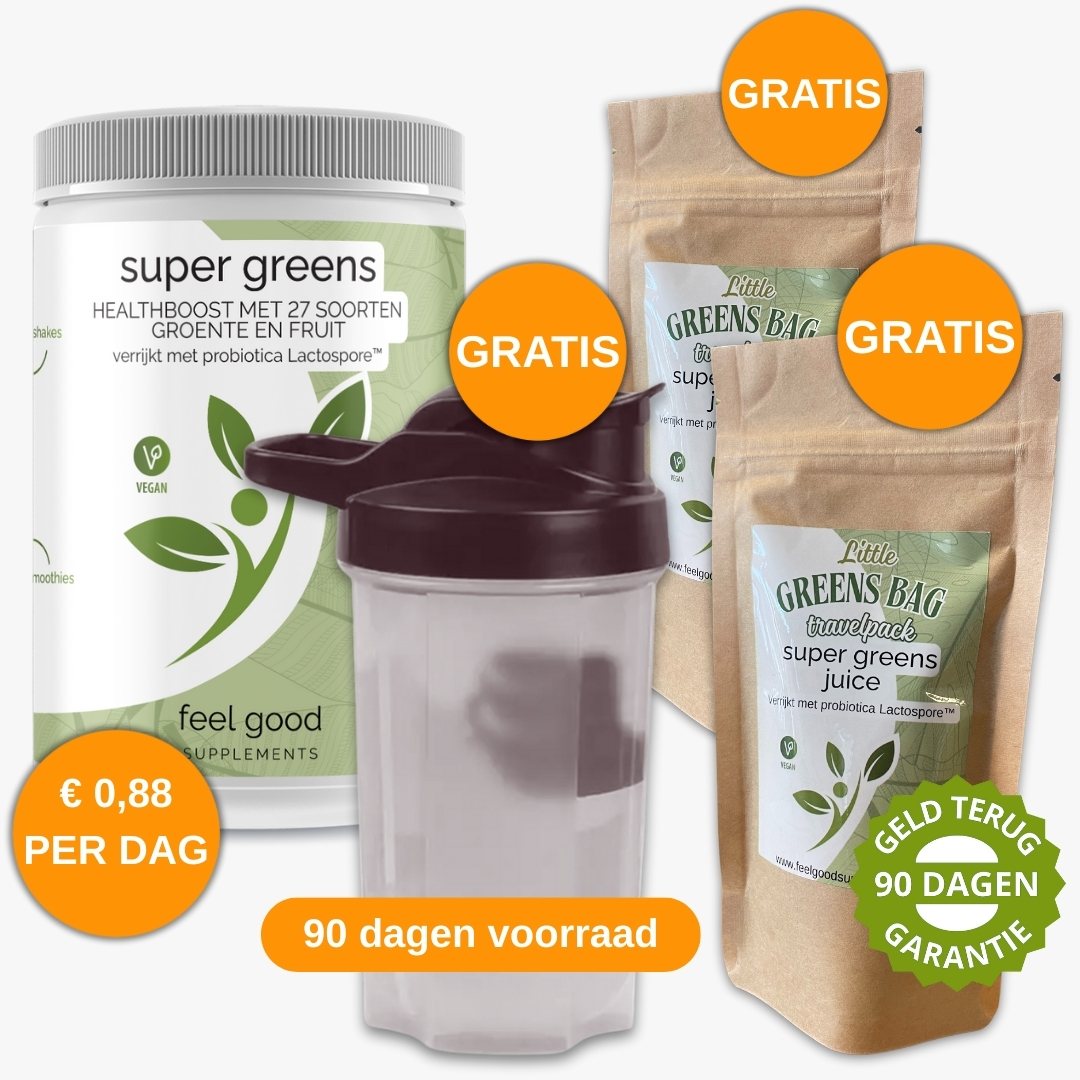 Super Greens Juice energie bundel